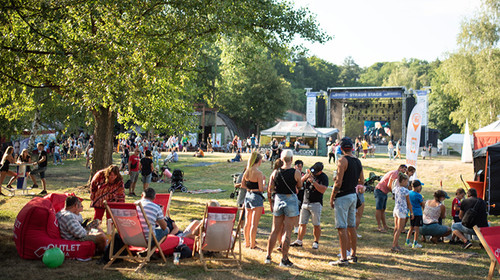 Festiwal muzyczny Štěrkovna Open Music 2022 ponownie odwiedził w tym roku pobliski park Landek i tam byliśmy