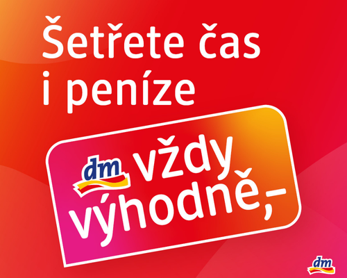 V dm nakoupím bez slevového máchání