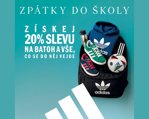 DODATEČNÁ sleva 20 % na batoh a vše, co se do něj vejde
