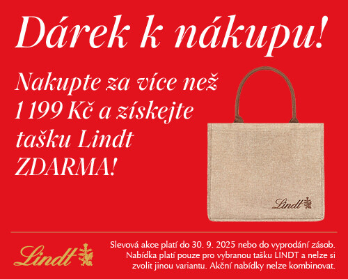 EXTRA akce - dárek k nákupu v prodejně Lindt