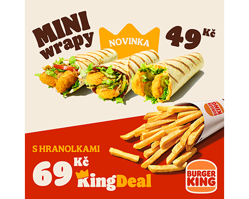 MINI Wrapy, poraž hlad wrapidně!