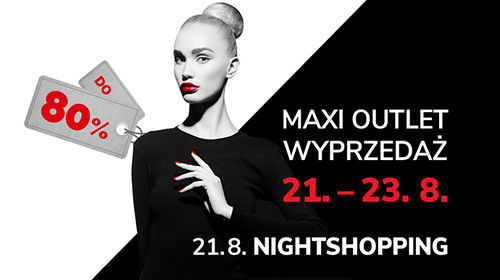  Największa letnia wyprzedaż outletowa z Nightshopping już wkrótce…