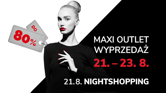  Największa letnia wyprzedaż outletowa z Nightshopping już wkrótce…