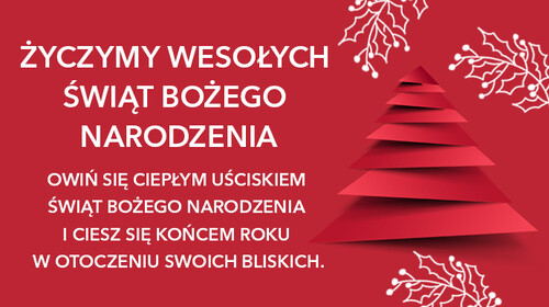 Życzymy Wesołych Świąt
