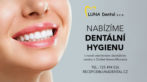 LUNA DENTAL nabízí dentální hygienu