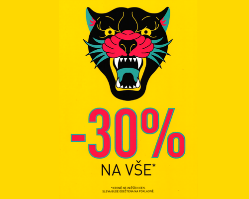 DODATEČNÁ sleva 30 % na vše