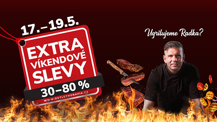 The barbecue season starts at the Outlet Arena Moravia