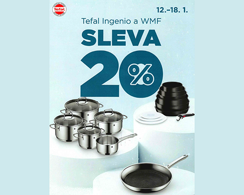 DODATEČNÁ sleva na Ingenio a WMF