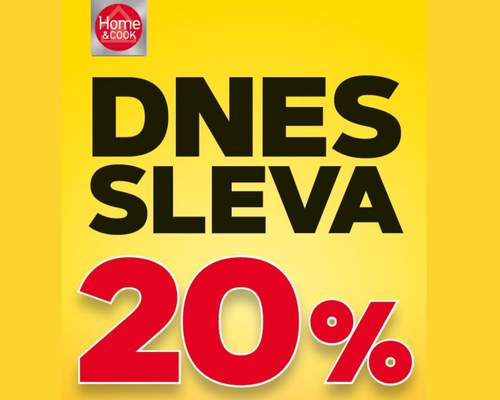 DODATEČNÁ sleva 20 % na vše