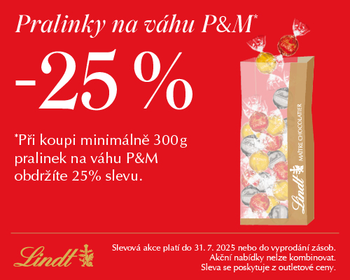 Lindt PM 25 banner 500x400px CZ outlet